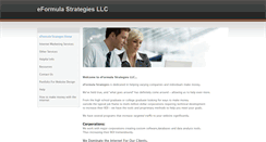 Desktop Screenshot of eformulastrategies.com
